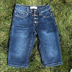 KanCan Dark Blue Women's Bermuda Shorts